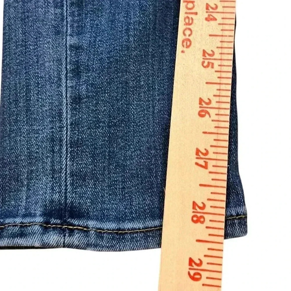 Frame Denim Le High Skinny Size 29 Poe Medium Wash Mid Rise Stretch Casual Crop - Picture 12 of 12